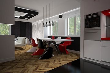  Projekt domu HG-H5 (KRM1037) - projekt domu parterowego - Zdjęcie 6