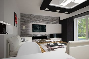  Projekt domu HG-H5 (KRM1037) - projekt domu parterowego - Zdjęcie 9