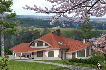  Projekt domu Silvano (WAL1039) - projekt domu parterowego z poddaszem - Zdjęcie 2