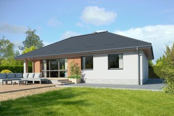  Projekt domu Phoenix LMB123 (WRB1579) - projekt domu parterowego - Zdjęcie 3