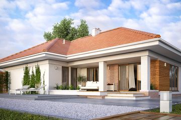  Projekt domu Ambrozja 7 (BSA2098) - projekt domu parterowego - Zdjęcie 3