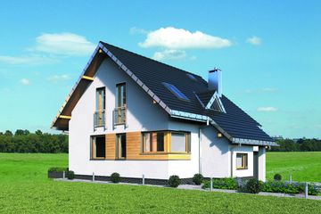  Projekt domu Amelia Nano (1571) (KRD2720) - projekt domu parterowego z poddaszem - Zdjęcie 5