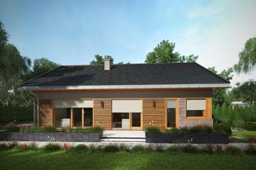  Projekt domu Asteria (1573) (KRD2722) - projekt domu parterowego - Zdjęcie 4