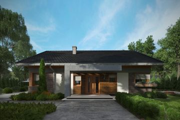  Projekt domu Asteria (1573) (KRD2722) - projekt domu parterowego - Zdjęcie 5