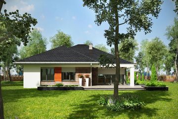  Projekt domu Walery (1576) (KRD2725) - projekt domu parterowego - Zdjęcie 2