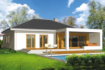  Projekt domu Adonis II (WRH1211) - projekt domu parterowego - Zdjęcie 1