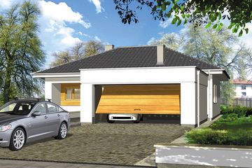  Projekt domu Adonis II (WRH1211) - projekt domu parterowego - Zdjęcie 3