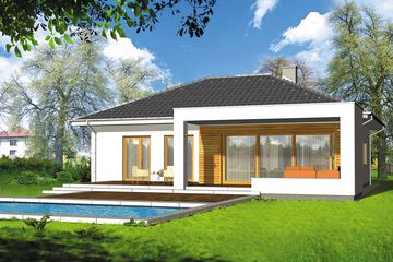  Projekt domu Adonis II (WRH1211) - projekt domu parterowego - Zdjęcie 4