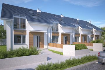  Projekt domu Clermont LMS24 (WRB1580) - projekt domu parterowego z poddaszem - Zdjęcie 2