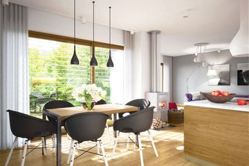  Projekt domu Riko III G2 energo (WRC2658) - projekt domu parterowego z poddaszem - Zdjęcie 5