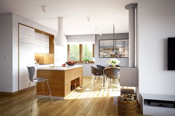  Projekt domu Riko III G2 energo (WRC2658) - projekt domu parterowego z poddaszem - Zdjęcie 6