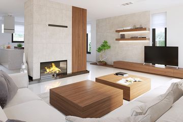  Projekt domu HomeKoncept-15 (KRX1015) - projekt domu parterowego z poddaszem - Zdjęcie 3