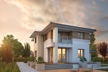  Projekt domu Cyprys 8 (BSA2099) - projekt domu z pełnym piętrem - Zdjęcie 2