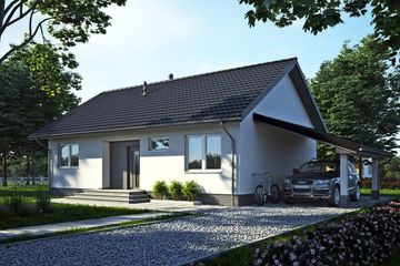  Projekt domu SD5 (KKC1004) - projekt domu parterowego - Zdjęcie 1