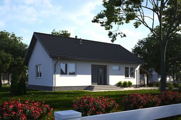  Projekt domu SD5 (KKC1004) - projekt domu parterowego - Zdjęcie 2