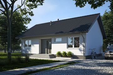  Projekt domu SD6 (KKC1005) - projekt domu parterowego - Zdjęcie 1