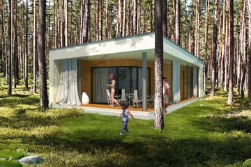  Projekt domu MD-25 (KKA1027) - projekt domu parterowego - Zdjęcie 1