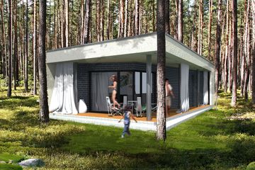  Projekt domu MD-25 (KKA1027) - projekt domu parterowego - Zdjęcie 3