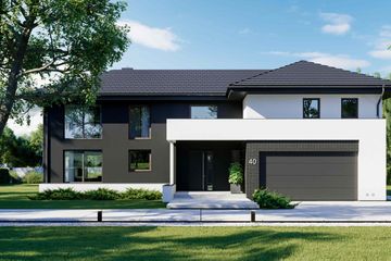  Projekt domu HomeKoncept-40 (KRX1045) - projekt domu z pełnym piętrem - Zdjęcie 2