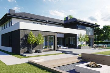  Projekt domu HomeKoncept-40 (KRX1045) - projekt domu z pełnym piętrem - Zdjęcie 3