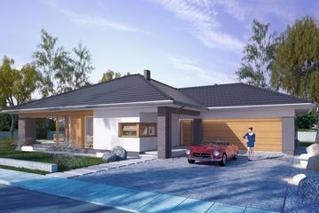  Projekt domu Aromaticus I G2 (SLS1088) - projekt domu parterowego - Zdjęcie 1