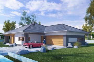  Projekt domu Aromaticus I G2 (SLS1088) - projekt domu parterowego - Zdjęcie 3