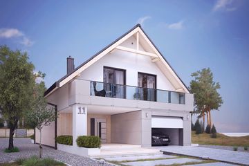  Projekt domu Amarylis 4 (BSA2102) - projekt domu parterowego z poddaszem - Zdjęcie 4