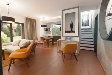  Projekt domu Nowinka III z garażem i wiatą [A1] (WRF1688) - projekt domu parterowego z poddaszem - Zdjęcie 6