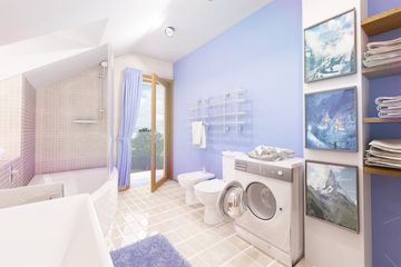  Projekt domu Nowinka III z garażem i wiatą [A1] (WRF1688) - projekt domu parterowego z poddaszem - Zdjęcie 9