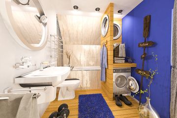  Projekt domu Bernikla z garażem 1-st. [A] (WRF1693) - projekt domu parterowego z poddaszem - Zdjęcie 4