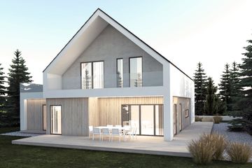  Projekt domu FX-64 (PZB1036) - projekt domu parterowego z poddaszem - Zdjęcie 2