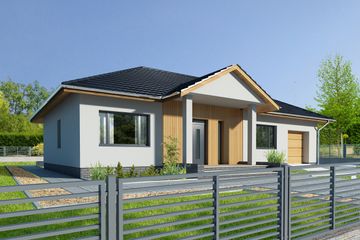  Projekt domu Lucia VIII DCB88g (WOB1659) - projekt domu parterowego - Zdjęcie 5