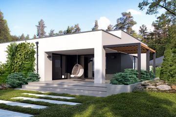  Projekt domu Atos (BSE1105) - projekt domu parterowego - Zdjęcie 2