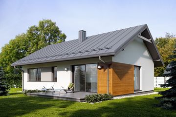  Projekt domu Loro 2 (BSE1106) - projekt domu parterowego - Zdjęcie 2