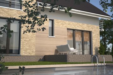  Projekt pensjonatu Budynek agroturystyczny Dąb 2 LMPS02a (WOB1664) - projekt pensjonatu parterowego z poddaszem - Zdjęcie 5