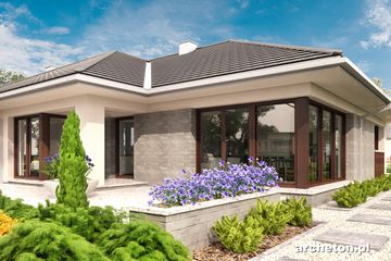  Projekt domu Berenika (1585) (KRD2737) - projekt domu parterowego - Zdjęcie 6