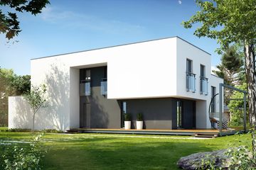  Projekt domu Komfortowy D15 Wariant (WWB1018) - projekt domu z pełnym piętrem - Zdjęcie 2