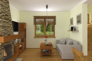  Projekt domu Agatka styl bez garażu [B] (WRF1720) - projekt domu parterowego z poddaszem - Zdjęcie 9