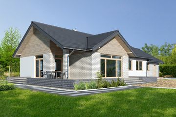  Projekt domu Rockville II DCB121a (WOB1666) - projekt domu parterowego - Zdjęcie 6