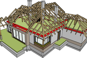  Projekt domu Naomi G2 (WRC1893) - projekt domu parterowego z poddaszem - Zdjęcie 5