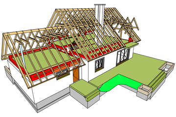  Projekt domu Amaranta G2 (WRC2430) - projekt domu parterowego z poddaszem - Zdjęcie 4