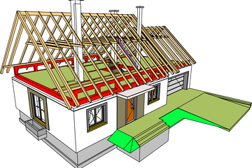  Projekt domu Marcin G2 (WRC2461) - projekt domu parterowego z poddaszem - Zdjęcie 4