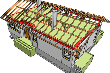  Projekt domu Eryk bianco (WRC1963) - projekt domu parterowego - Zdjęcie 5