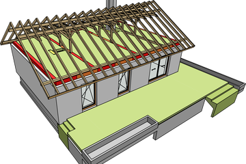  Projekt domu Kornel V energo (WRC2529) - projekt domu parterowego - Zdjęcie 6