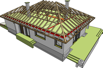  Projekt domu Glen II G1 (WRC1888) - projekt domu parterowego - Zdjęcie 5