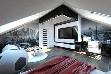  Projekt domu Marisa II G2 energo (WRC2377) - projekt domu parterowego z poddaszem - Zdjęcie 13