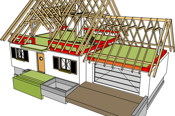  Projekt domu Marisa II G2 energo (WRC2377) - projekt domu parterowego z poddaszem - Zdjęcie 5