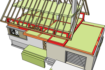  Projekt domu Patryk G1 bianco (WRC1979) - projekt domu parterowego z poddaszem - Zdjęcie 5