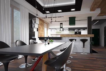  Projekt domu HG-I22 (KRM1095) - projekt domu parterowego z poddaszem - Zdjęcie 12