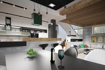  Projekt domu HG-I22 (KRM1095) - projekt domu parterowego z poddaszem - Zdjęcie 14